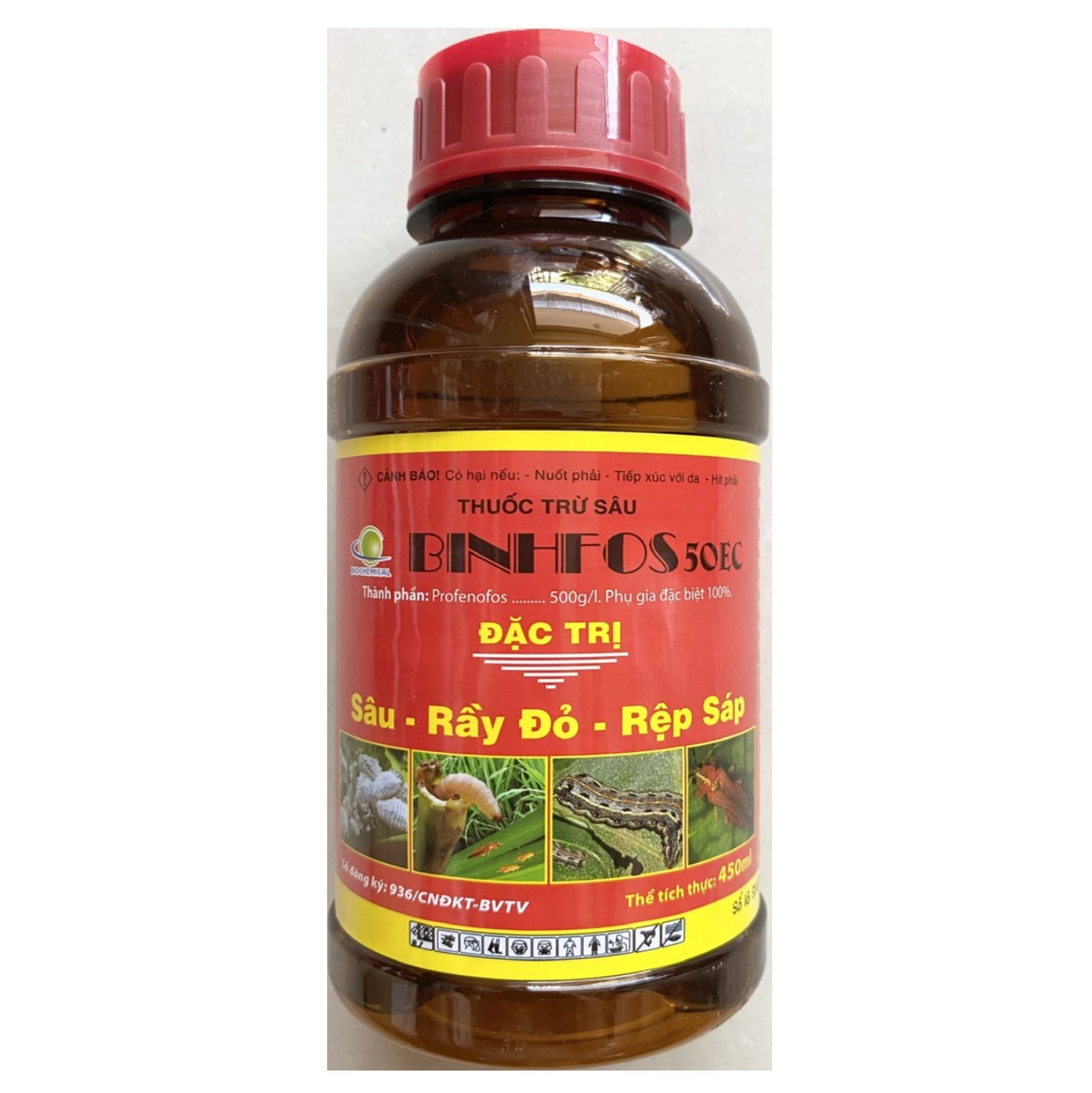 Thuốc trừ sâu BINHFOS 50EC - Giải pháp hiệu quả cho vườn rau khỏe mạnh